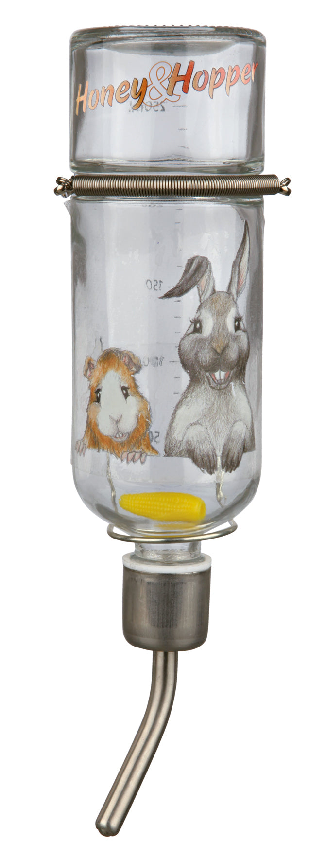 Trixie - Honey & Hopper drikkeflaske, Glas, 250 ml
