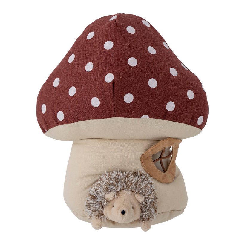 Bloomingville MINI - Gaston Soft Toy, Rød, Hør H29 cm