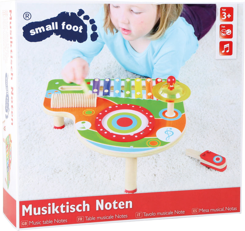 Musikbord til børn over 3 år med 4 forskelige instrumenter fra Small Foot 