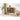 House Nordic - Oshawa bogreol – Eg/Egefiner, natur – 30×112×104,5 cm - Bolig og Haven