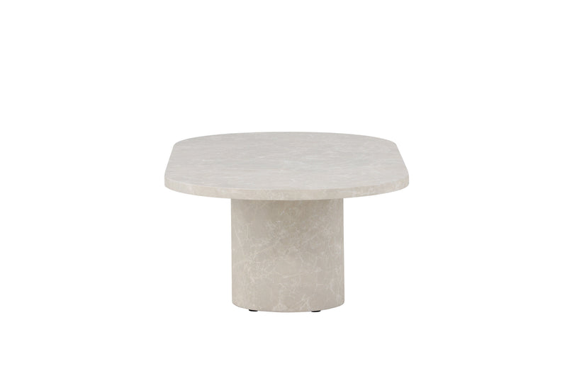 Venture Home Narvik – sofabord i beige marmorlook – 32×120×60 cm