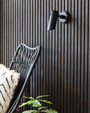 Nordal BRAGI – udendørs væglampe i messing med sort finish – 22×13,7×4,2 cm