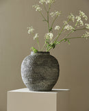 Nordal - RUPA krukke, cement – grå – Ø30 × H32 cm