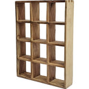 Trademark Living - Latte kopreol med 12 rum, H:60cm x B:45cm x D:10cm