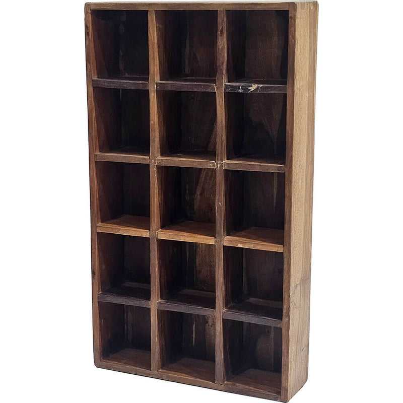 Trademark Living - Macchiato kopreol med 15 rum, 71x44x12cm