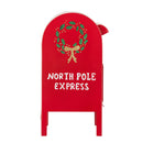 Bloomingville - Postkasse Carlo Deko, Rød, Metal, H33 cm