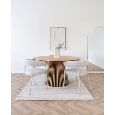 House Nordic - Trivio Spisebordsstol - sæt af 2, sand