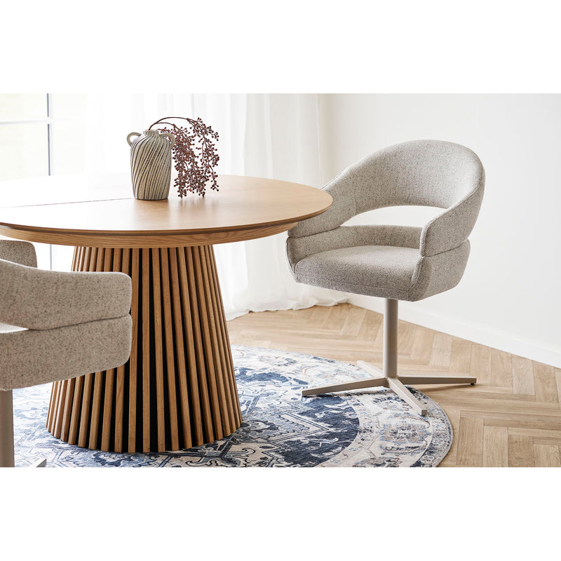 House Nordic - Dover Spisebordsstol,lysegrå - sæt af 2 stk.