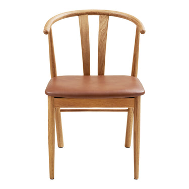 Artenara Spisebordsstol fra House Nordic i natur / Brun – billede 2