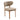 Recco Spisebordsstol fra House Nordic i sand / Natur