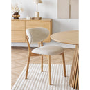 Dunkirk Spisebordsstol fra House Nordic i natur / Beige - billede 6