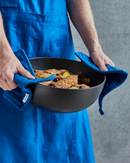 Nicolas Vahé - Grydelap, Neat, Blå, sæt 2 stk.