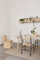 Squarely Copenhagen - GrowSMALL plantekasse 14x14 cm, Natur Ask