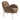 Zomba Loungestol fra House Nordic i brun – billede 3