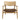 House Nordic – Olvera Loungestol i egetræ, Natur/Brun – 68×68×72 cm - Bolig og Haven