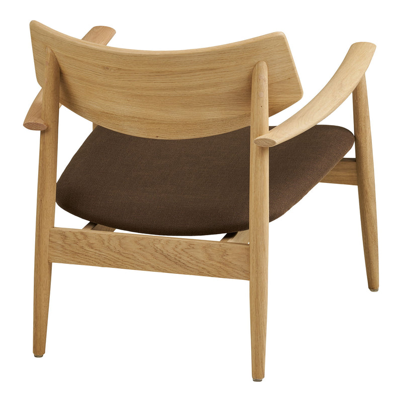 House Nordic – Olvera Loungestol i egetræ, Natur/Brun – 68×68×72 cm