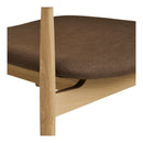 House Nordic – Olvera Loungestol i egetræ, Natur/Brun – 68×68×72 cm