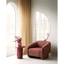 Hamilton Loungestol, bordeaux mix, 88x84x71cm