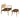 House Nordic – Olvera Loungestol & Fodskammel, Natur/Brun - Bolig og Haven