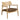 House Nordic – Olvera Loungestol & Fodskammel, Natur/Brun - Bolig og Haven