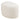 House Nordic – Milo Loungestol & Puf med drejefunktion – Off-White – 67×74×70 cm - Bolig og Haven