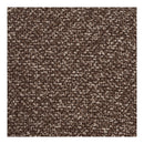 Blenheim Loungestol med drejefod, brun, bronzefarvet ben