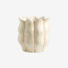 Nordal - VIOSA krukke/vase – sand – Ø25 × H26 cm
