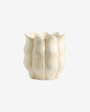 Nordal - VIOSA krukke/vase – sand – Ø25 × H26 cm