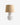 Nordal - HAISAK bordlampe med juteskærm – Ø38 × H60 cm