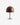 Nordal - GLOW bordlampe – mat bordeaux – Ø31 × H51 cm