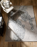 Nordal - MACULA tæppe, 160 × 240 cm – beige