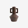 Nordal - RUDIS vase – mørkebrun – Ø13,5 × H20,5 cm