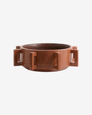 Nordal - TERRA skål – terrakottafarvet – Ø31 × H13 cm
