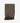 Nordal - NOX plaid – brun/sort stribet – 125 × 150 cm