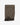 Nordal - NOX plaid – brun/sort stribet – 125 × 150 cm