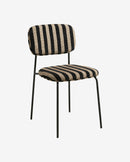 Nordal - ESA spisebordsstol – stribet – B52,5 × D50 × H79,5 cm