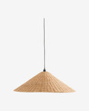 Nordal - TORA pendel, ø-82 – rattan – Ø82 × H27 cm