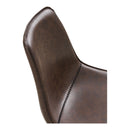 House Nordic - Monaco Kontorstol, Mørkebrun, PU