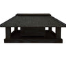 Garden Life - Fuglefoderhus Brede sort - Uden stander - Bolig og Haven
