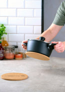 DAY - Korkbordskåner m. magnet,Ø19cm, sæt af 2 stk.