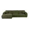 Clyde Loungesofa fra House Nordic i olivengrøn
