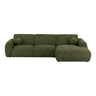 Clyde Loungesofa fra House Nordic i olivengrøn