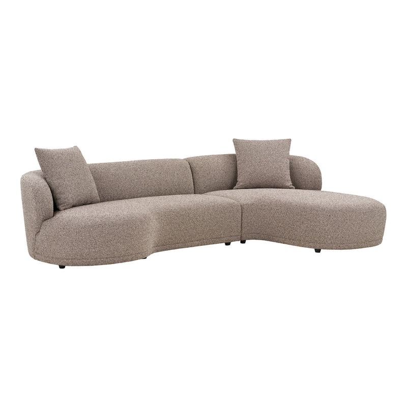 House Nordic - Kingston Sofa, højrevendt, 294x90/175x69cm