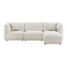 Noor Loungesofa fra House Nordic i off-White
