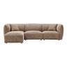 Noor Loungesofa fra House Nordic i brun