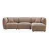 Noor Loungesofa fra House Nordic i brun