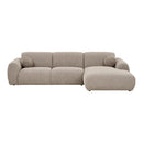 Clyde Loungesofa fra House Nordic i sten Grå
