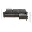 Firenze Sofa fra House Nordic i mørkegrå - billede 4