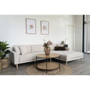 House Nordic - Lido Lounge Sofa højrevendt, sand HN1050