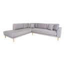 Lido Hjørnesofa Åben Ende fra House Nordic i lysegrå - billede 2